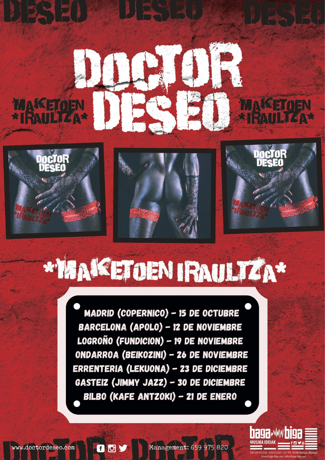 fin de gira 2022 doctor deseo