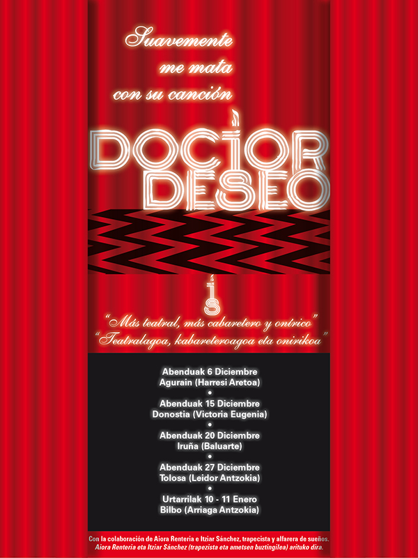 Gira teatros doctor deseo